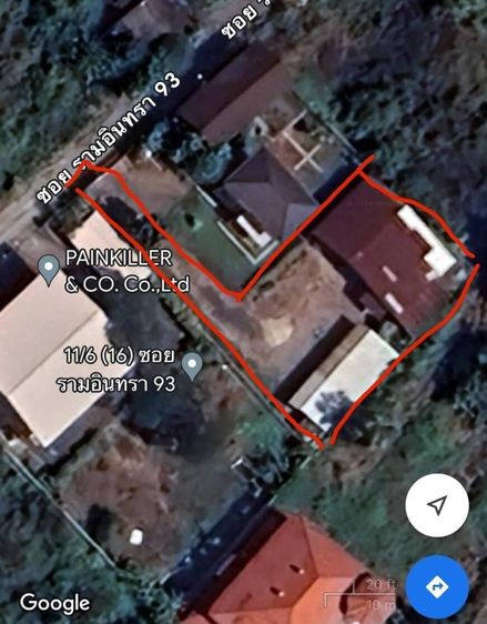 884 ตร.ม.ที่ดินสำหรับ ขายใน คันนายาว