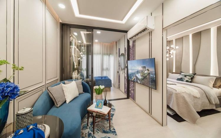 AP (Thailand) 35 ตร.ม. 1 ห้องนอน 1 ห้องน้ำ คอนโดสำหรับ ขายใน บางลำพูล่าง รูปที่ 2