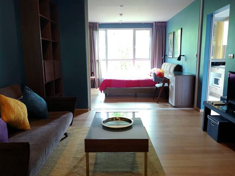 ตกแต่งครบ Sansiri 40 ตร.ม. 1 ห้องนอน 1 ห้องน้ำ คอนโดสำหรับ ขายใน พระโขนงเหนือ