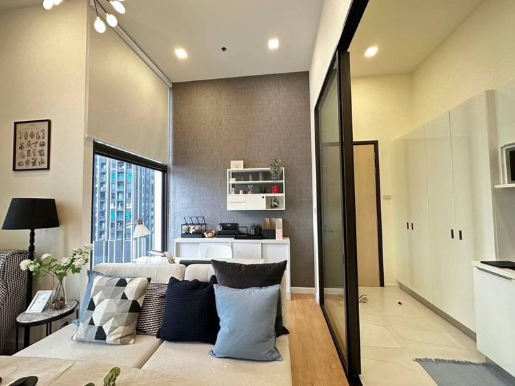 ตกแต่งครบ Chewathai 37 ตร.ม. 1 ห้องนอน 1 ห้องน้ำ คอนโดสำหรับ ขายใน มักกะสัน รูปที่ 2