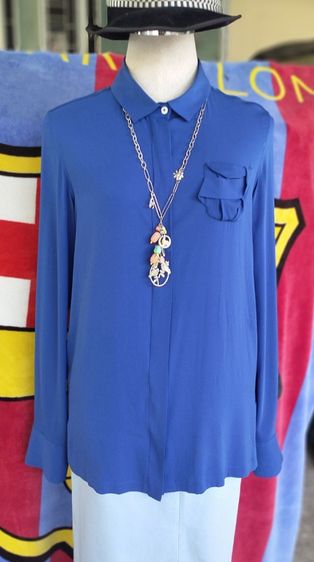 เสื้อเชิ้ตสตรี Jil Sander มือสองของแท้ รูปที่ 14