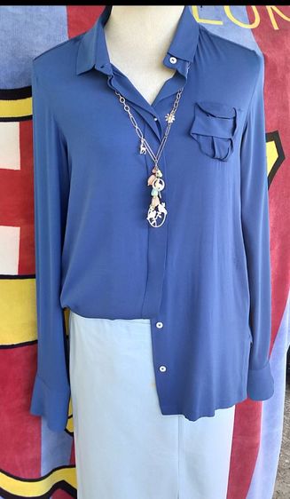 เสื้อเชิ้ตสตรี Jil Sander มือสองของแท้ รูปที่ 6