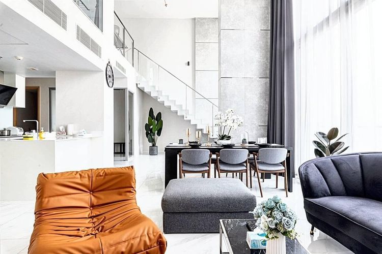 ตกแต่งครบ อื่นๆ 164 ตร.ม. 3 ห้องนอน 2 ห้องน้ำ คอนโดสำหรับ ขาย &amp; เช่าใน คลองตันเหนือ