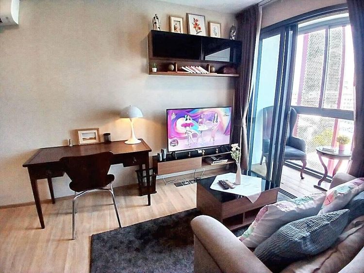 ตกแต่งครบ Sansiri 45 ตร.ม. 1 ห้องนอน 1 ห้องน้ำ คอนโดสำหรับ ขาย &amp; เช่าใน คลองตันเหนือ รูปที่ 4
