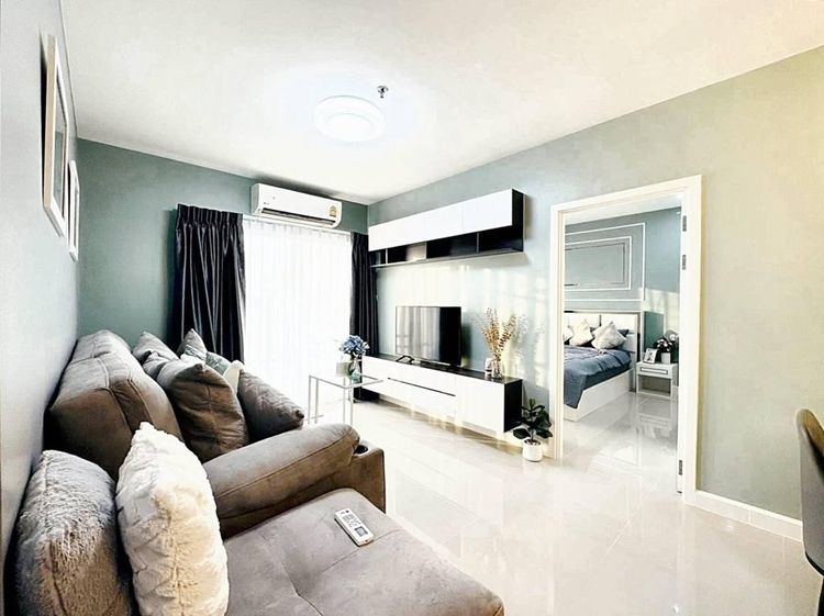 ตกแต่งครบ Supalai 77 ตร.ม. 2 ห้องนอน 2 ห้องน้ำ คอนโดสำหรับ ขายใน บางกะปิ รูปที่ 2