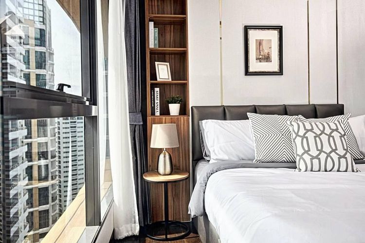 ตกแต่งครบ LPN Development 27 ตร.ม. 1 ห้องนอน 1 ห้องน้ำ คอนโดสำหรับ ขายใน คลองตัน รูปที่ 2