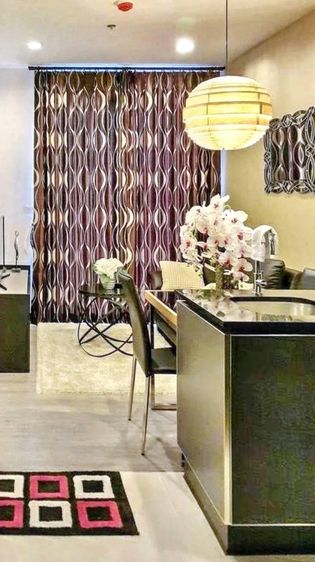 ตกแต่งครบ Sansiri 32 ตร.ม. 1 ห้องนอน 1 ห้องน้ำ คอนโดสำหรับ ขายใน คลองต้นไทร รูปที่ 2