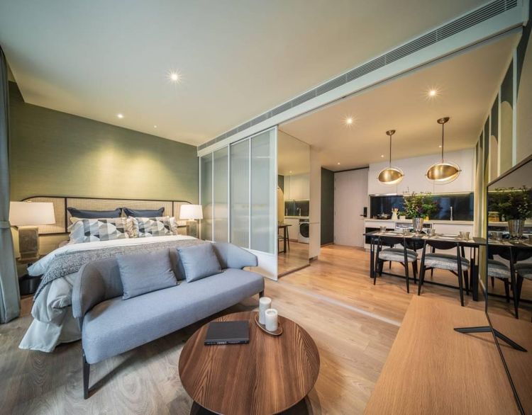 ตกแต่งครบ 2024 Noble Development 1 ห้องนอน 36.61 ตร.ม โนเบิล ฟอร์ม ทองหล่อ รูปที่ 2