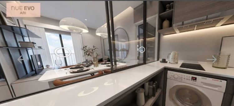 2025 Noble Development 45 ตร.ม. 2 ห้องนอน 2 ห้องน้ำ คอนโดสำหรับ ขายใน สามเสนใน รูปที่ 4