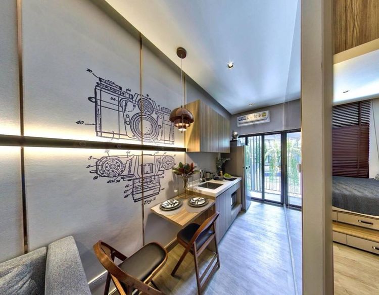 2021 อื่นๆ 33 ตร.ม. 1 ห้องนอน 1 ห้องน้ำ คอนโดสำหรับ ขายใน ตลาดพลู รูปที่ 3