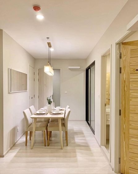 ตกแต่งครบ AP (Thailand) 55 ตร.ม. 1 ห้องนอน 2 ห้องน้ำ คอนโดสำหรับ ขาย &amp; เช่าใน บางกะปิ รูปที่ 3