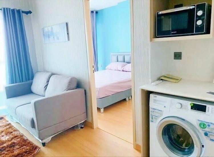 ตกแต่งครบ LPN Development 27 ตร.ม. 1 ห้องนอน 1 ห้องน้ำ คอนโดสำหรับ ขายใน มักกะสัน รูปที่ 4