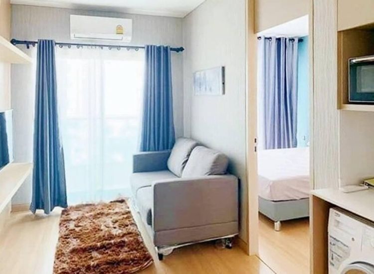ตกแต่งครบ LPN Development 27 ตร.ม. 1 ห้องนอน 1 ห้องน้ำ คอนโดสำหรับ ขายใน มักกะสัน รูปที่ 3