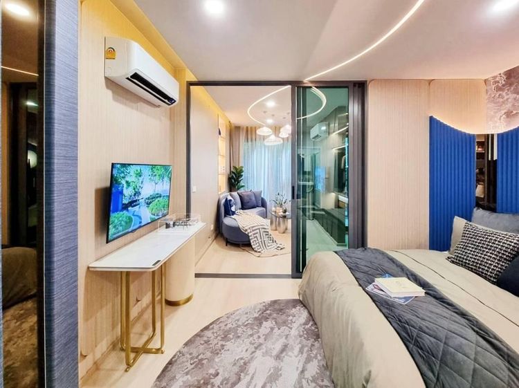 ตกแต่งครบ AP (Thailand) 35 ตร.ม. 1 ห้องนอน 1 ห้องน้ำ คอนโดสำหรับ ขายใน ดินแดง รูปที่ 4