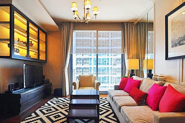 ตกแต่งครบ Sansiri 55 ตร.ม. 1 ห้องนอน 1 ห้องน้ำ คอนโดสำหรับ ขายใน คลองตันเหนือ