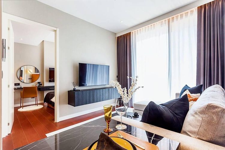 ตกแต่งครบ 2020 Sansiri 49 ตร.ม. 1 ห้องนอน 1 ห้องน้ำ คอนโดสำหรับ ขายใน คลองตันเหนือ รูปที่ 4