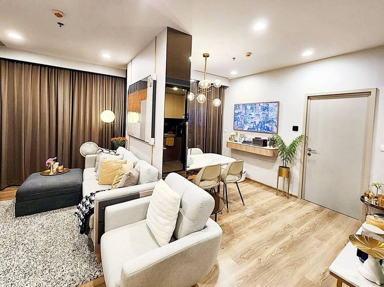 ตกแต่งครบ Sansiri 70 ตร.ม. 2 ห้องนอน 2 ห้องน้ำ คอนโดสำหรับ ขายใน คลองตัน รูปที่ 4