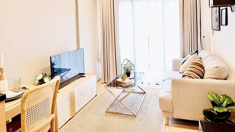 ตกแต่งครบ Sansiri 34 ตร.ม. 1 ห้องนอน 1 ห้องน้ำ คอนโดสำหรับ ขายใน พระโขนงเหนือ