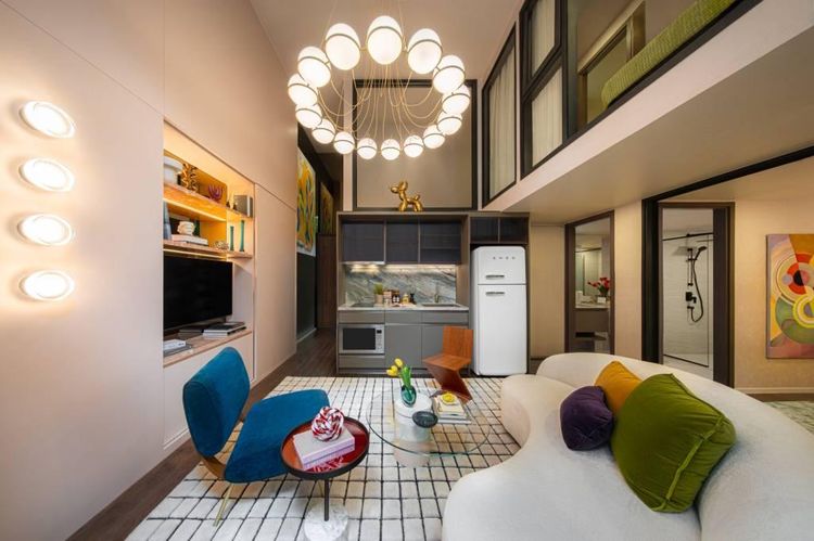 2026 Sansiri 65 ตร.ม. 2 ห้องนอน 2 ห้องน้ำ คอนโดสำหรับ ขายใน ทุ่งพญาไท รูปที่ 2