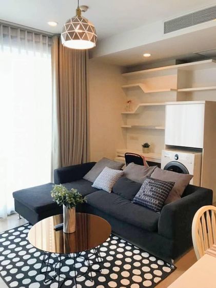 ตกแต่งครบ Sansiri 45 ตร.ม. 1 ห้องนอน 1 ห้องน้ำ คอนโดสำหรับ ขายใน ถนนเพชรบุรี รูปที่ 2