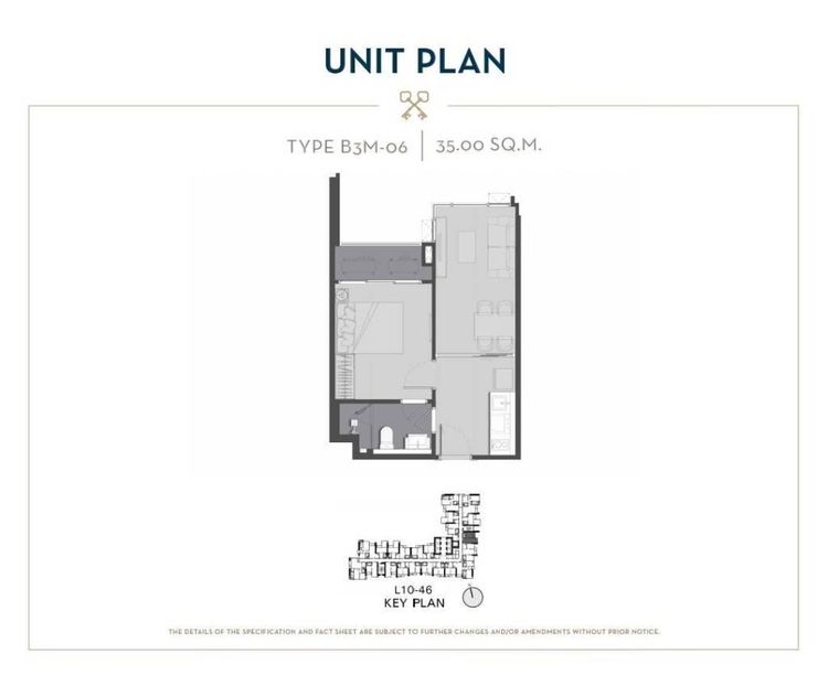 36 ตร.ม. 1 ห้องนอน 1 ห้องน้ำ คอนโดสำหรับ ขายใน ถนนเพชรบุรี