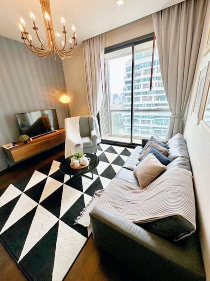 ตกแต่งครบ Sansiri 55 ตร.ม. 1 ห้องนอน 1 ห้องน้ำ คอนโดสำหรับ ขายใน คลองตันเหนือ