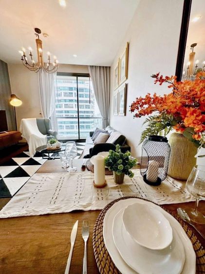 ตกแต่งครบ Sansiri 55 ตร.ม. 1 ห้องนอน 1 ห้องน้ำ คอนโดสำหรับ ขายใน คลองตันเหนือ รูปที่ 2