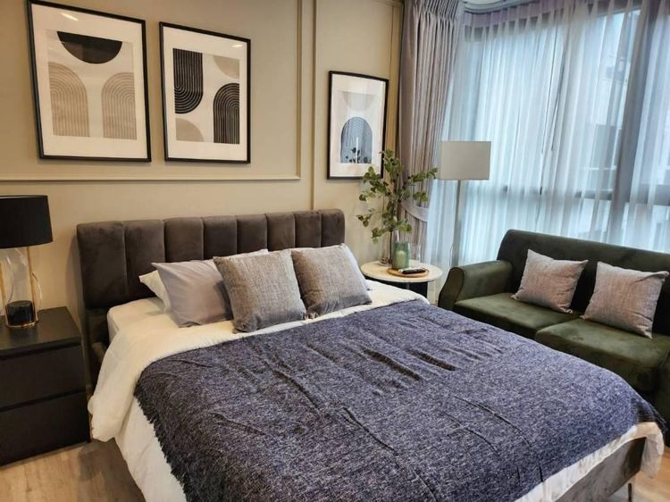 ตกแต่งครบ Sansiri 30 ตร.ม. สตูดิโอ 1 ห้องน้ำ คอนโดสำหรับ ขายใน ห้วยขวาง รูปที่ 3