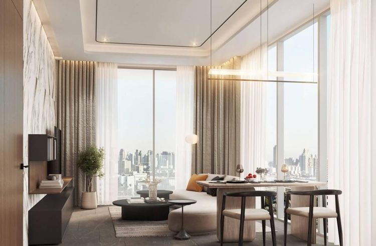 75 ตร.ม. 1 ห้องนอน 2 ห้องน้ำ คอนโดสำหรับ ขายใน สามเสนใน