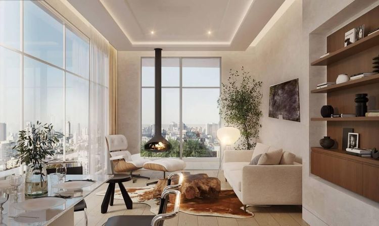 ตกแต่งครบ อื่นๆ 75 ตร.ม. 1 ห้องนอน 2 ห้องน้ำ คอนโดสำหรับ ขายใน สามเสนใน รูปที่ 2