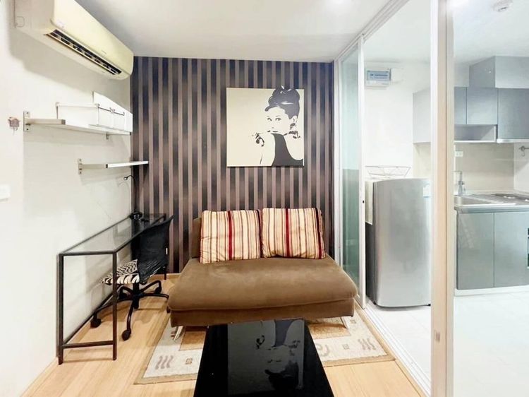 ตกแต่งครบ Sansiri 30 ตร.ม. 1 ห้องนอน 1 ห้องน้ำ คอนโดสำหรับ ขายใน หัวหมาก รูปที่ 2