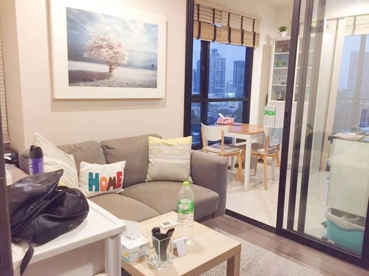 ตกแต่งครบ Sansiri 30 ตร.ม. 1 ห้องนอน 1 ห้องน้ำ คอนโดสำหรับ ขายใน พระโขนงเหนือ