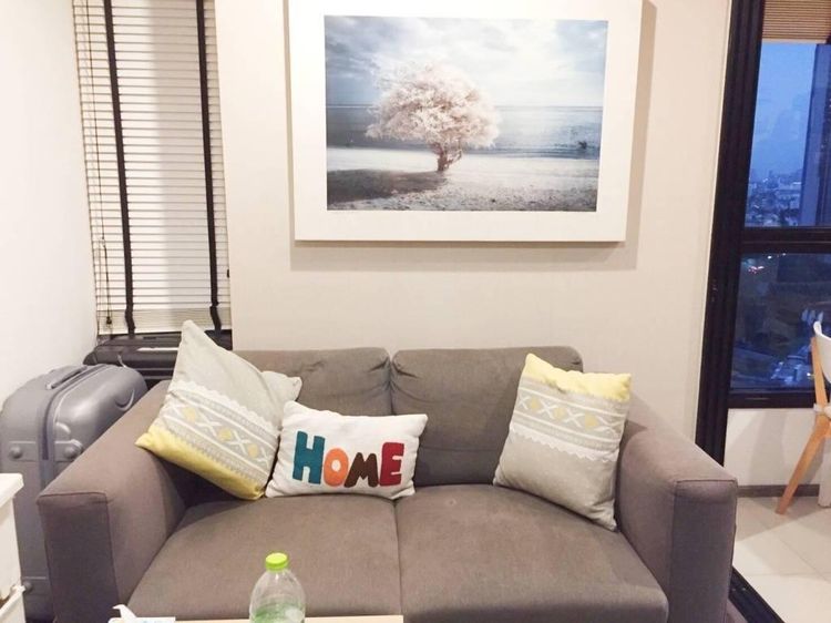 ตกแต่งครบ Sansiri 30 ตร.ม. 1 ห้องนอน 1 ห้องน้ำ คอนโดสำหรับ ขายใน พระโขนงเหนือ รูปที่ 2