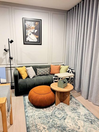 ตกแต่งครบ Sansiri 35 ตร.ม. 1 ห้องนอน 1 ห้องน้ำ คอนโดสำหรับ ขายใน บางกะปิ รูปที่ 2