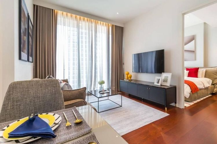 ตกแต่งครบ 2020 Sansiri 49 ตร.ม. 1 ห้องนอน 1 ห้องน้ำ คอนโดสำหรับ ขายใน คลองตันเหนือ รูปที่ 2