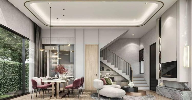 166 ตร.ม. 3 ห้องนอน 4 ห้องน้ำ ทาวน์เฮาส์สำหรับ ขายใน ห้วยขวาง