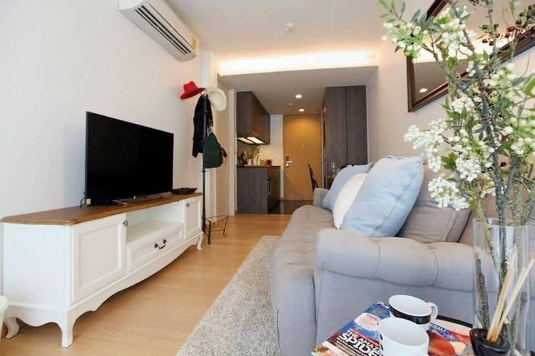 ตกแต่งครบ Sansiri 48 ตร.ม. 1 ห้องนอน 1 ห้องน้ำ คอนโดสำหรับ ขายใน คลองเตยเหนือ