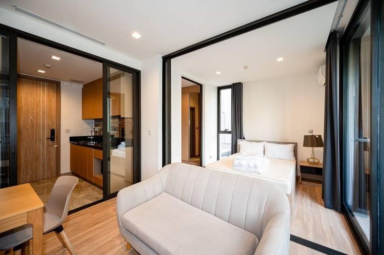 ตกแต่งครบ Sansiri 36 ตร.ม. 1 ห้องนอน 1 ห้องน้ำ คอนโดสำหรับ ขายใน พระโขนงเหนือ รูปที่ 2