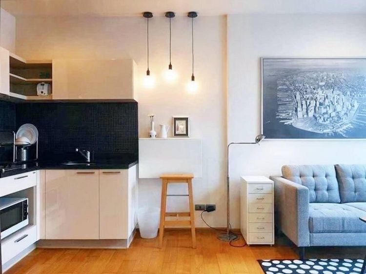 ตกแต่งครบ อื่นๆ 35 ตร.ม. 1 ห้องนอน 1 ห้องน้ำ คอนโดสำหรับ ขายใน บางลำพูล่าง รูปที่ 2