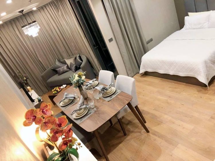 ตกแต่งครบ อื่นๆ 35 ตร.ม. 1 ห้องนอน 1 ห้องน้ำ คอนโดสำหรับ ขายใน มักกะสัน รูปที่ 4