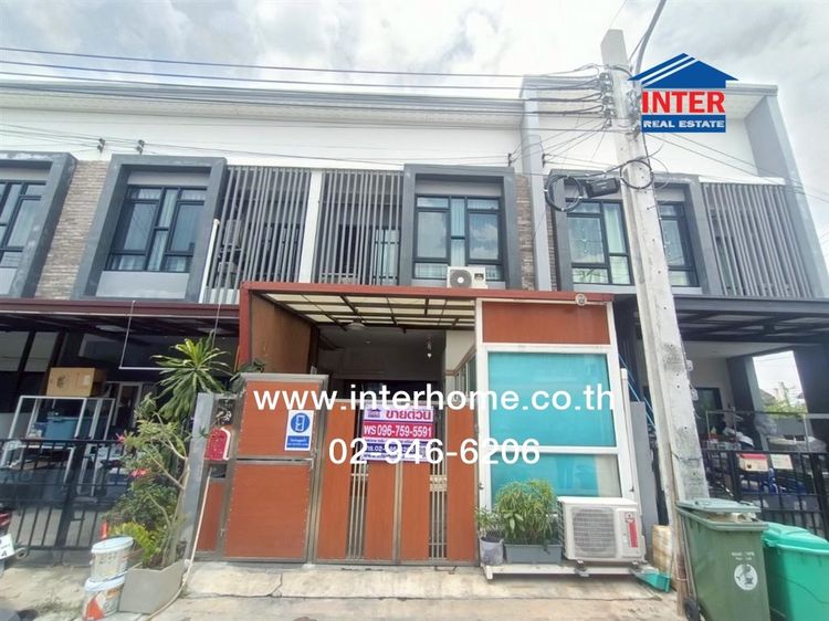 มีบางส่วน ไม่ใช่ ทาวน์เฮ้าส์ 2 ชั้น 20 ตร.ว. หมู่บ้านรูบิกส์คิวบ์ ซอยเพชรเกษม81-6 ใกล้กรมที่ดินหนองแขม ถนนเพชรเกษม เขตหนองแขม กรุงเทพมหานคร รูปที่ 2