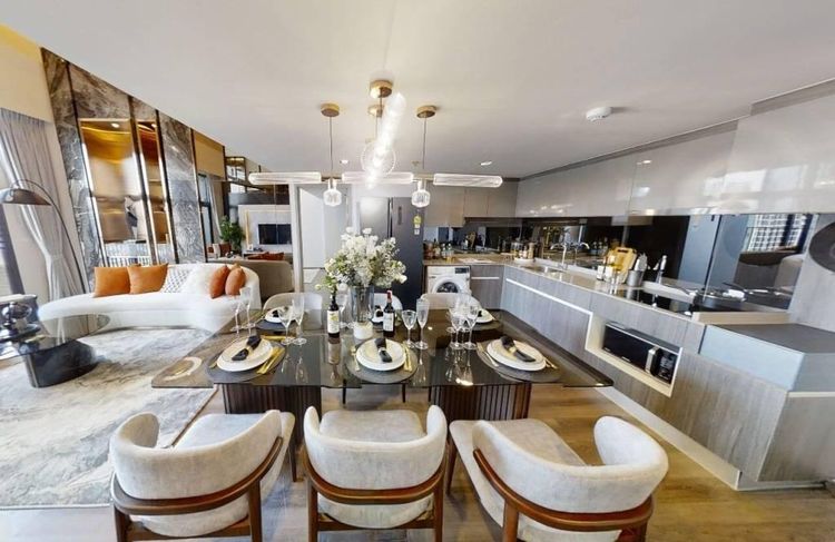 ตกแต่งครบ 2022 Ananda Development 92 ตร.ม. 2 ห้องนอน 2 ห้องน้ำ คอนโดสำหรับ ขายใน ห้วยขวาง รูปที่ 2