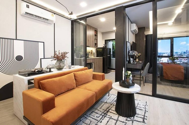 ตกแต่งครบ Major Development 31 ตร.ม. 1 ห้องนอน 1 ห้องน้ำ คอนโดสำหรับ ขายใน จอมพล รูปที่ 2