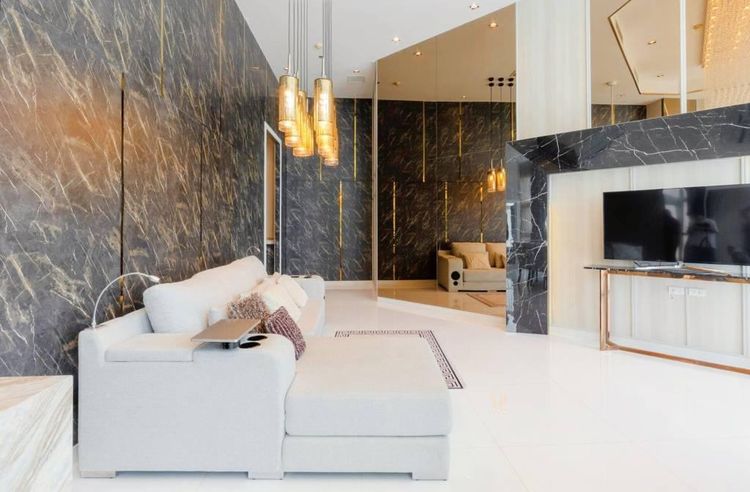 ตกแต่งครบ 2015 อื่นๆ 128 ตร.ม. 2 ห้องนอน 2 ห้องน้ำ คอนโดสำหรับ ขายใน ห้วยขวาง รูปที่ 2