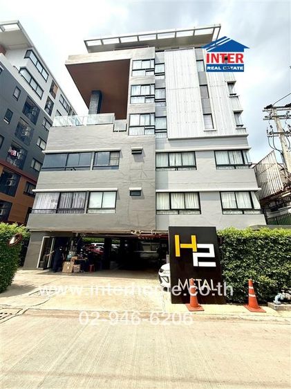 มีบางส่วน ไม่ใช่ คอนโดมิเนียม 22.57 ตร.ม. เอชทูเมทัล คอนโดมิเนียม ใกล้ PK18 ลาดปลาเค้า ซอยรามอินทรา19 แยก4 ถนนรามอินทรา เขตบางเขน กรุงเทพมหานคร