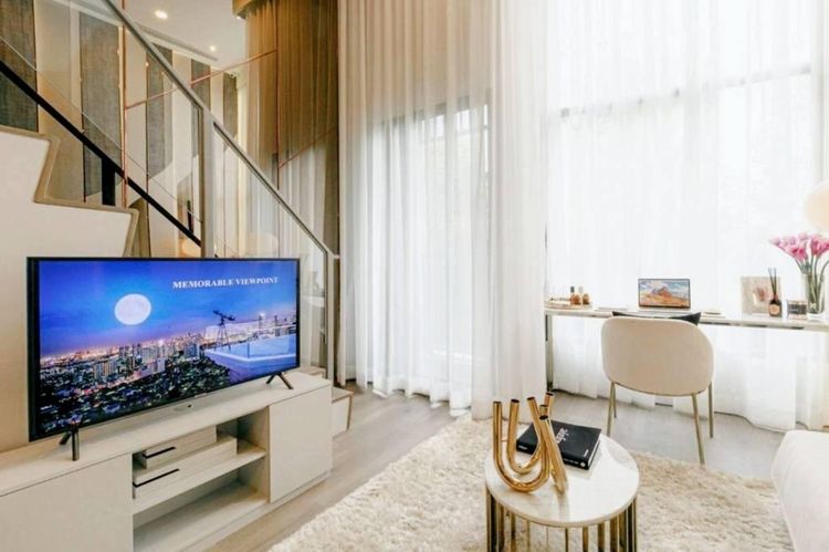 ตกแต่งครบ อื่นๆ 38 ตร.ม. 1 ห้องนอน 1 ห้องน้ำ คอนโดสำหรับ ขายใน ห้วยขวาง รูปที่ 3