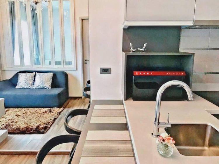 ตกแต่งครบ Sansiri 30 ตร.ม. 1 ห้องนอน 1 ห้องน้ำ คอนโดสำหรับ ขายใน พระโขนงเหนือ รูปที่ 3