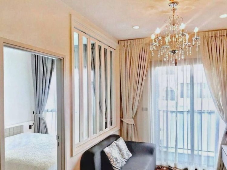 ตกแต่งครบ Sansiri 30 ตร.ม. 1 ห้องนอน 1 ห้องน้ำ คอนโดสำหรับ ขายใน พระโขนงเหนือ รูปที่ 2