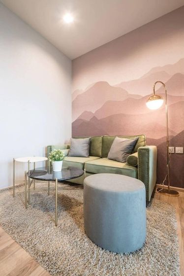 ตกแต่งครบ Sansiri 35 ตร.ม. 1 ห้องนอน 1 ห้องน้ำ คอนโดสำหรับ ขายใน จตุจักร รูปที่ 2