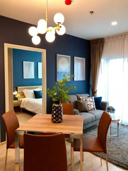 ตกแต่งครบ Noble Development 39 ตร.ม. 2 ห้องนอน 1 ห้องน้ำ คอนโดสำหรับ ขายใน ห้วยขวาง รูปที่ 2